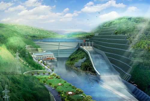 织金老挝南塔河1号水电站项目